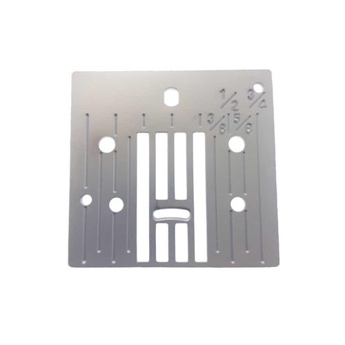 Brother L Series Sewing Machine Silver Needle Plate A with feed dog slots