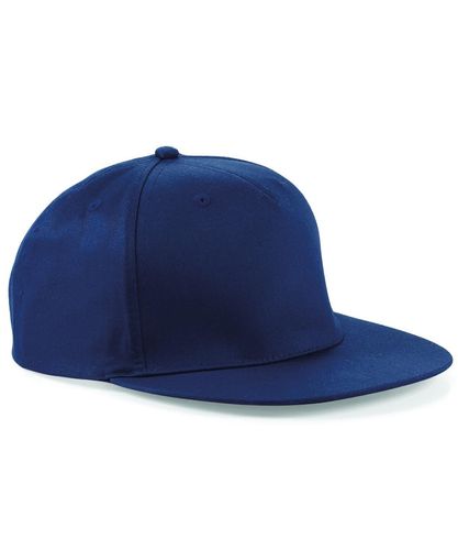 BC610 5-panel snapback rapper cap Navy