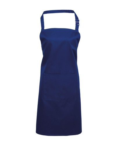 PR154 Colours bib apron with pocket