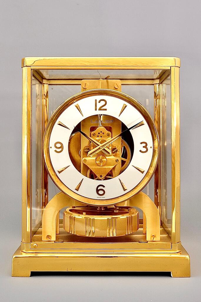 Featuring the Jaeger LeCoultre Atmos Clock