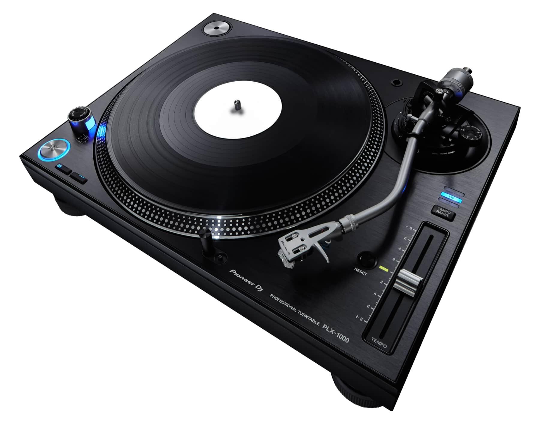 Pioneer DJ PLX-1000 turntable hero shot