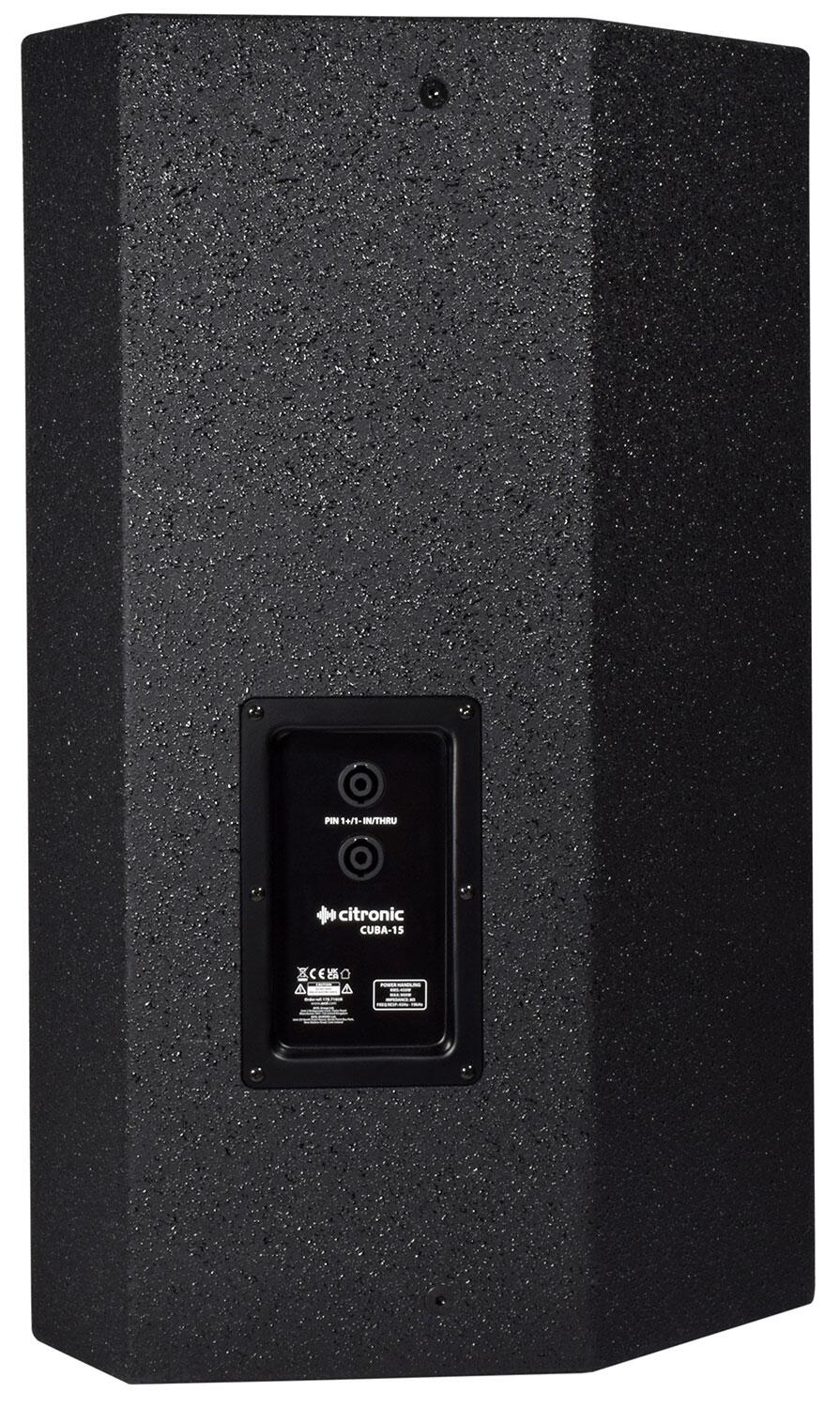 Citronic CUBA-15 Passive Full-Range Cabinet rear