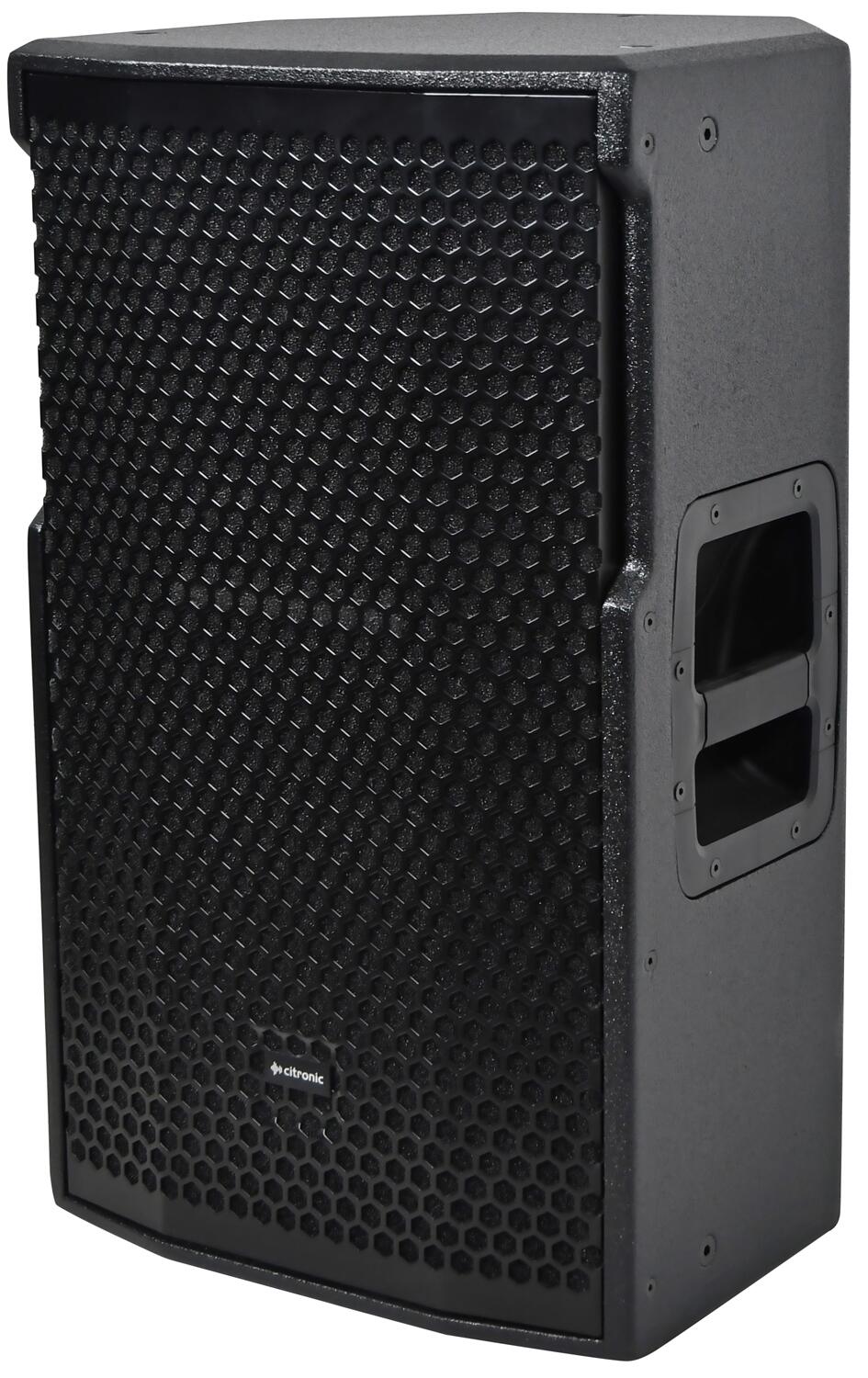 Citronic CORVA-12A Active PA Cabinet angle