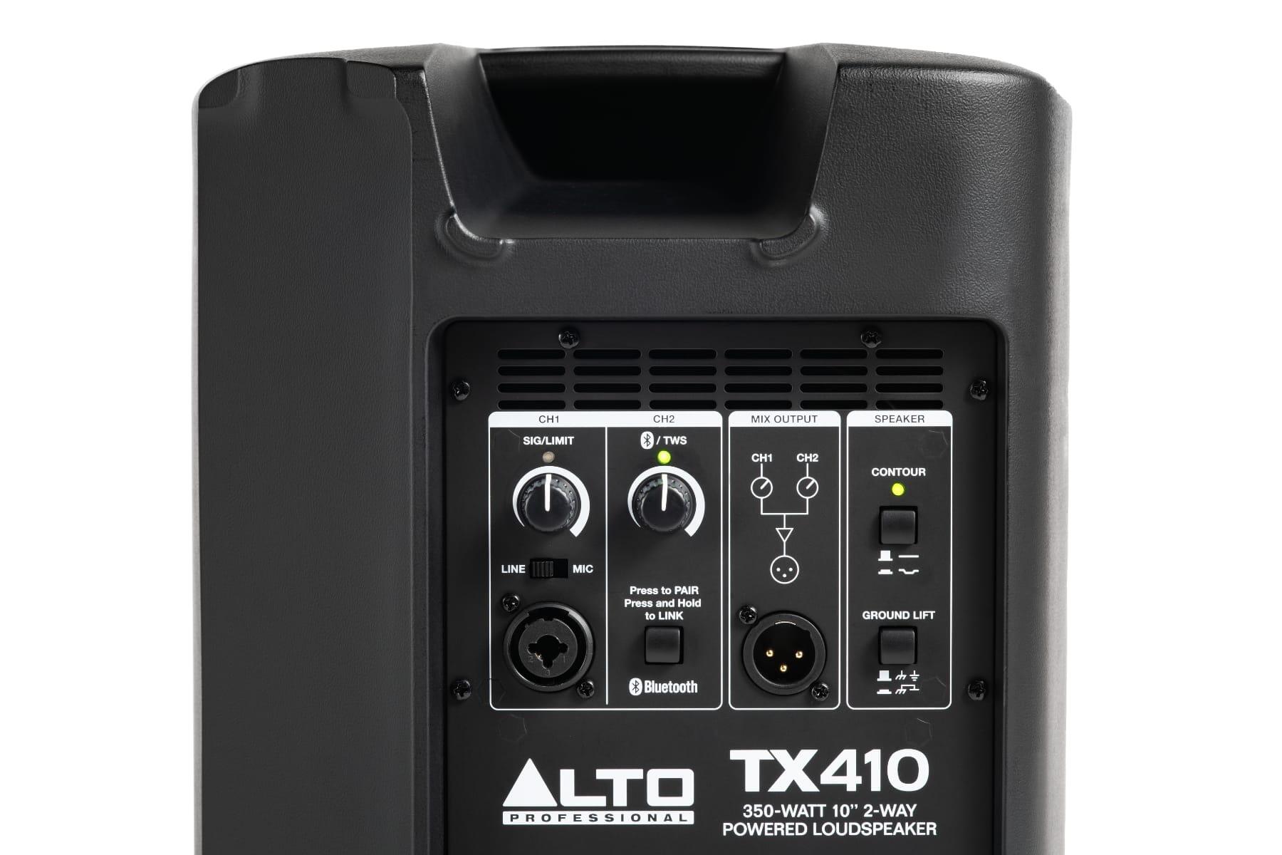 Alto Professional TX410 rear detail