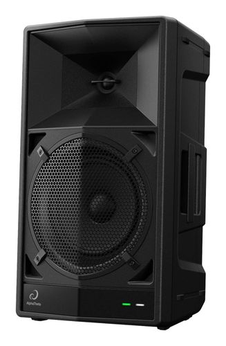AlphaTheta WAVE-EIGHT Portable DJ speaker angle