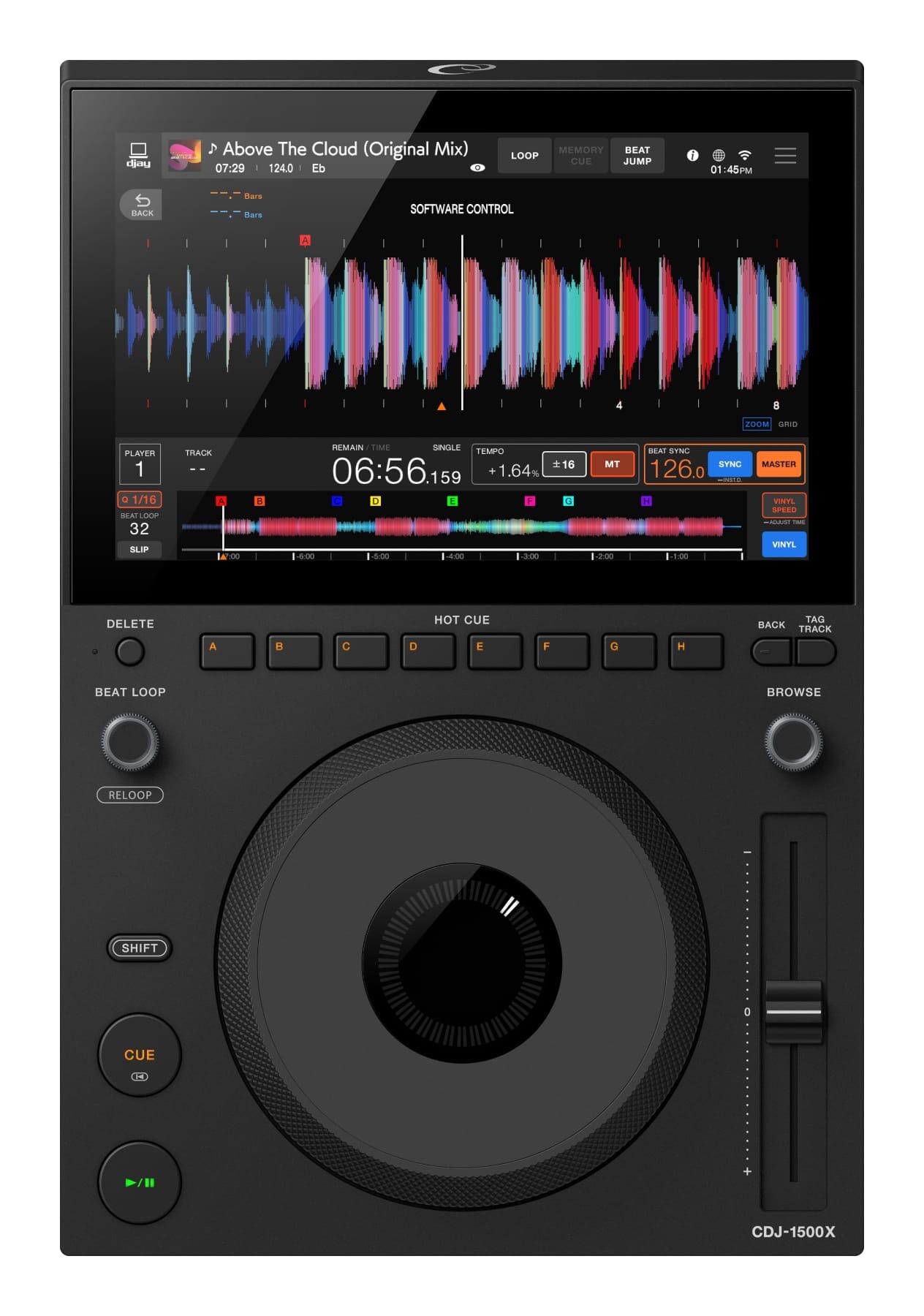 AlphaTheta CDJ-1500X DJay screen