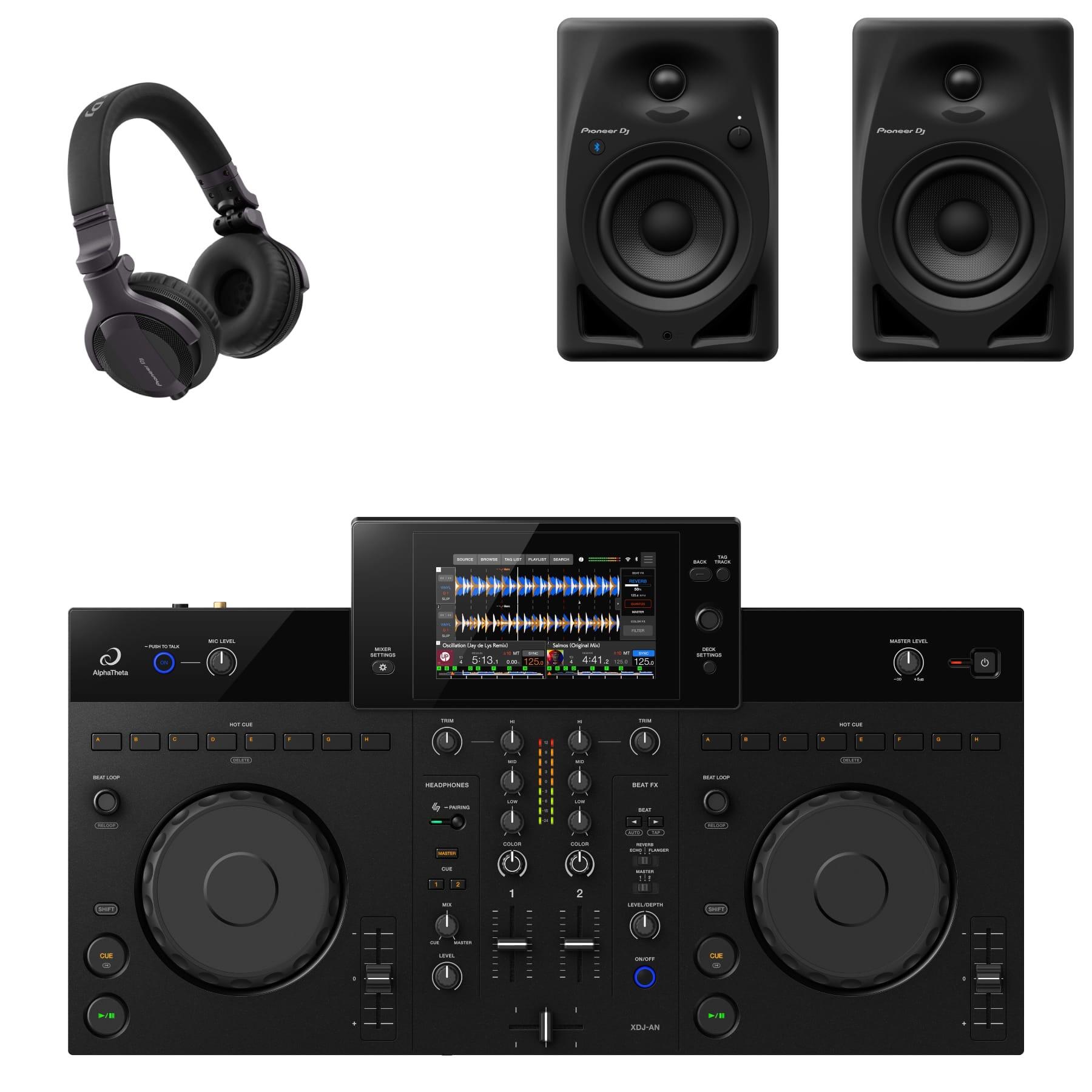 AlphaTheta XDJ-AN & DM-40D-BT Package