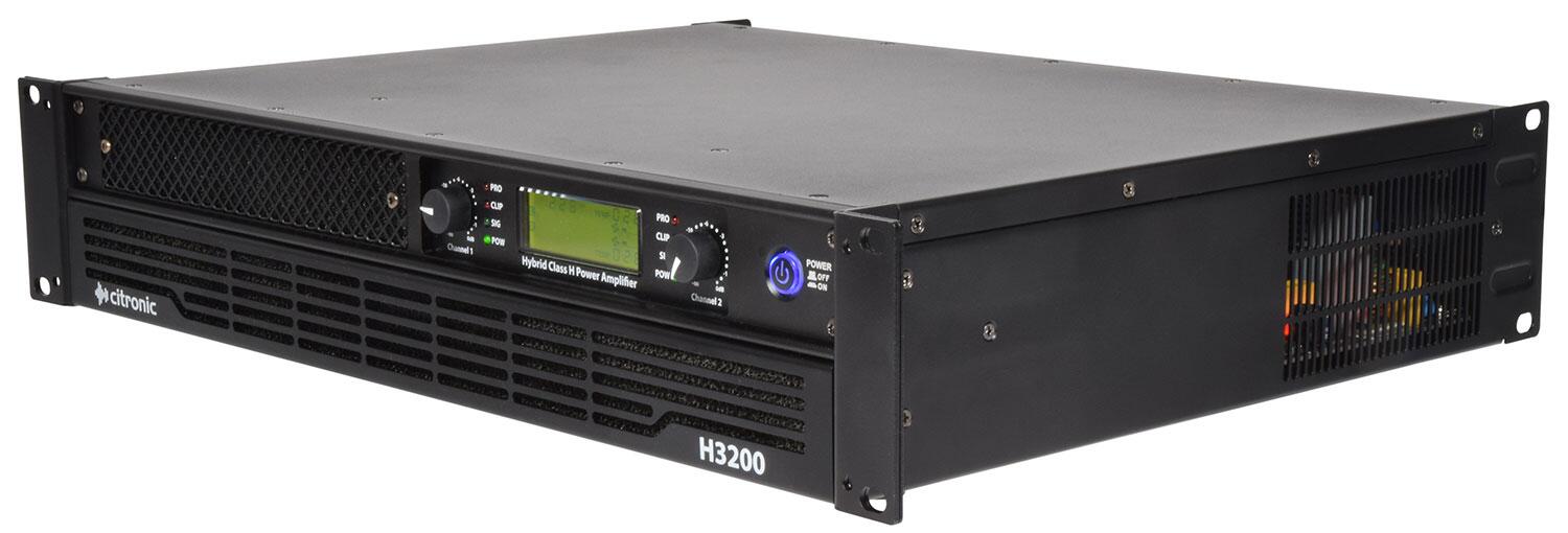 Citronic H3200 Hybrid Amp angle