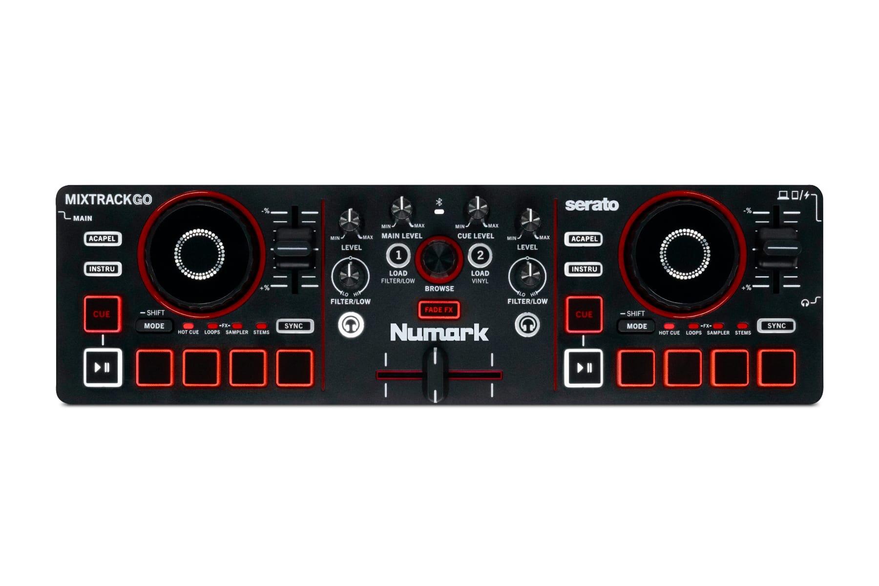 Numark MixTrack Go top