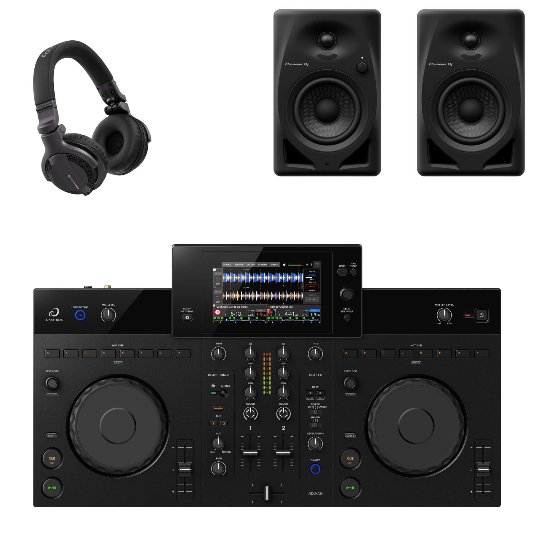 AlphaTheta XDJ-AN & DM-40D Package