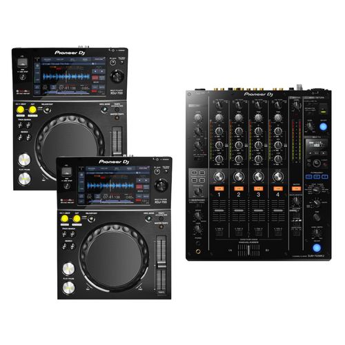 Pioneer DJ XDJ-700 & DJM-750MK2 Package