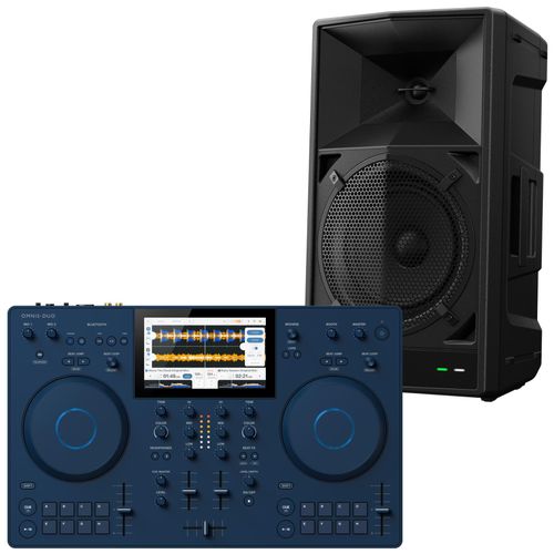 AlphaTheta OMNIS-DUO & WAVE-EIGHT Portable DJ System