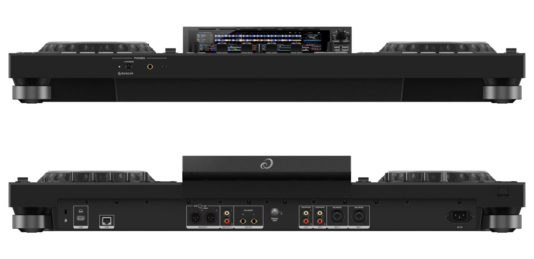 AlphaTheta XDJ-AZ front and rear