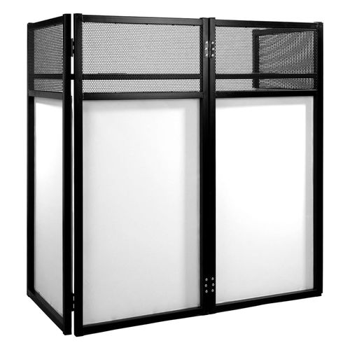 BoomToneDJ DJ Desk White angle