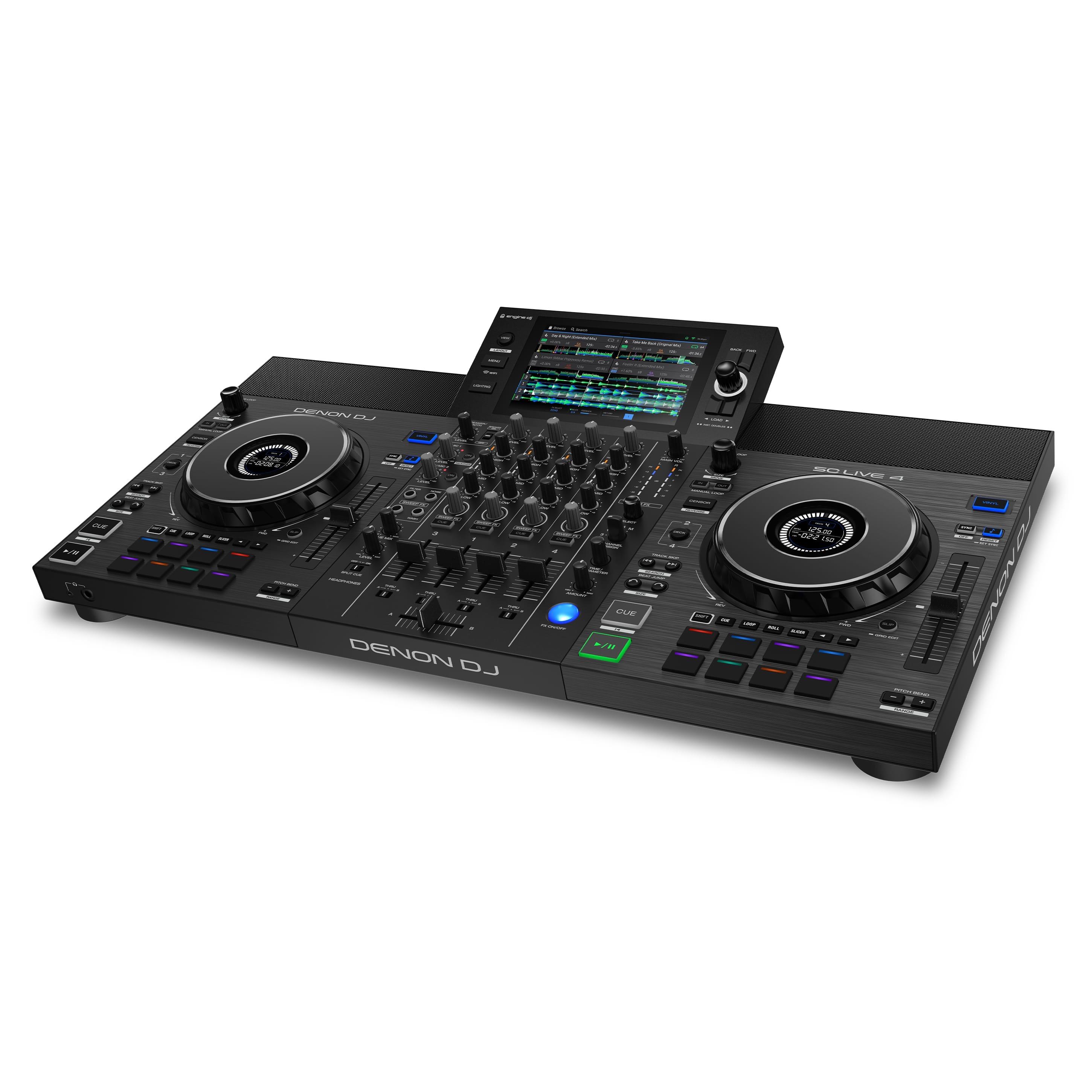 Denon DJ SC LIVE 4 angle left