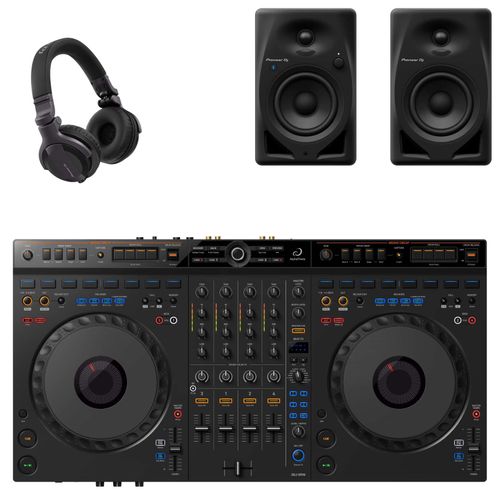 AlphaTheta DDJ-GRV6 & DM-40D-BT Package