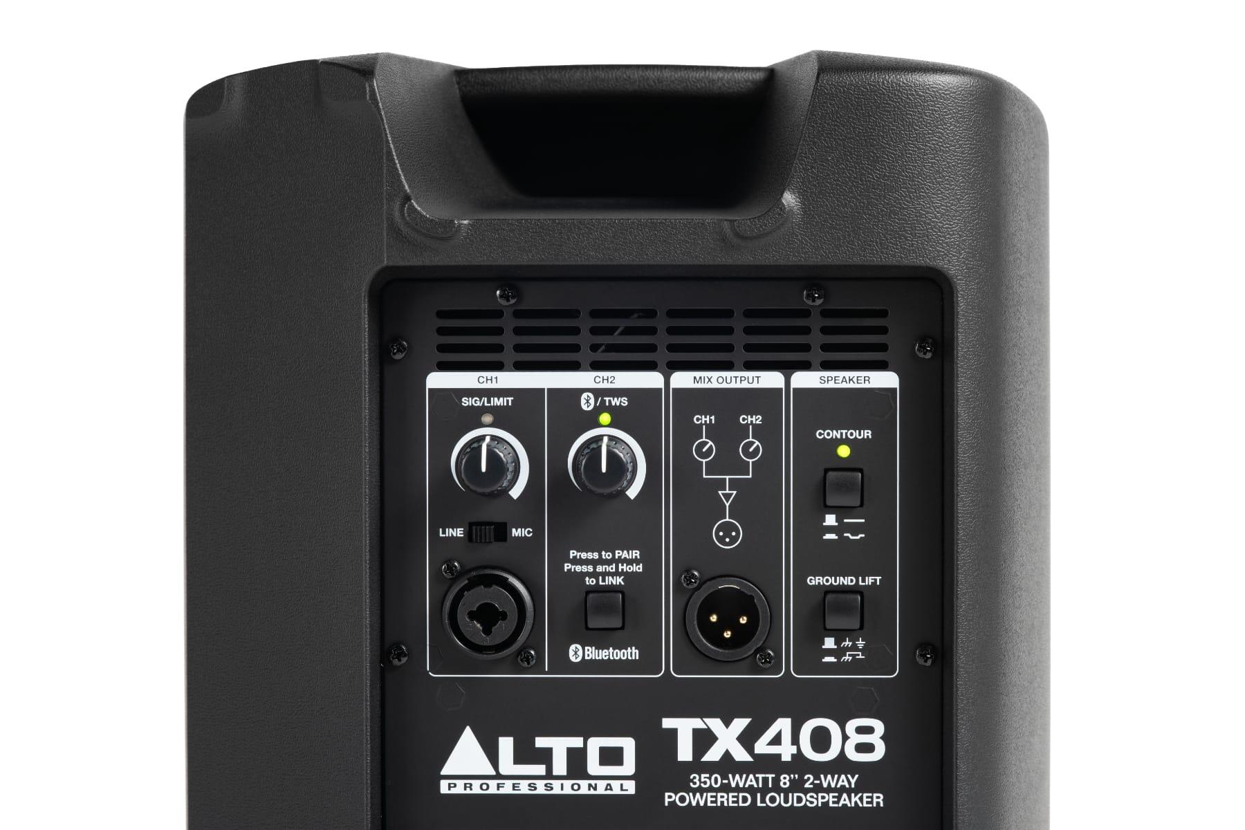 Alto Professional TX408 rear detail