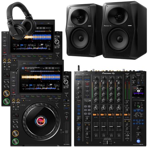 AlphaTheta CDJ-3000X & DJM-A9 VM-50 Bundle