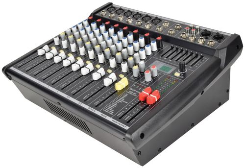 Citronic CSP-410 powered mixer 400W angle