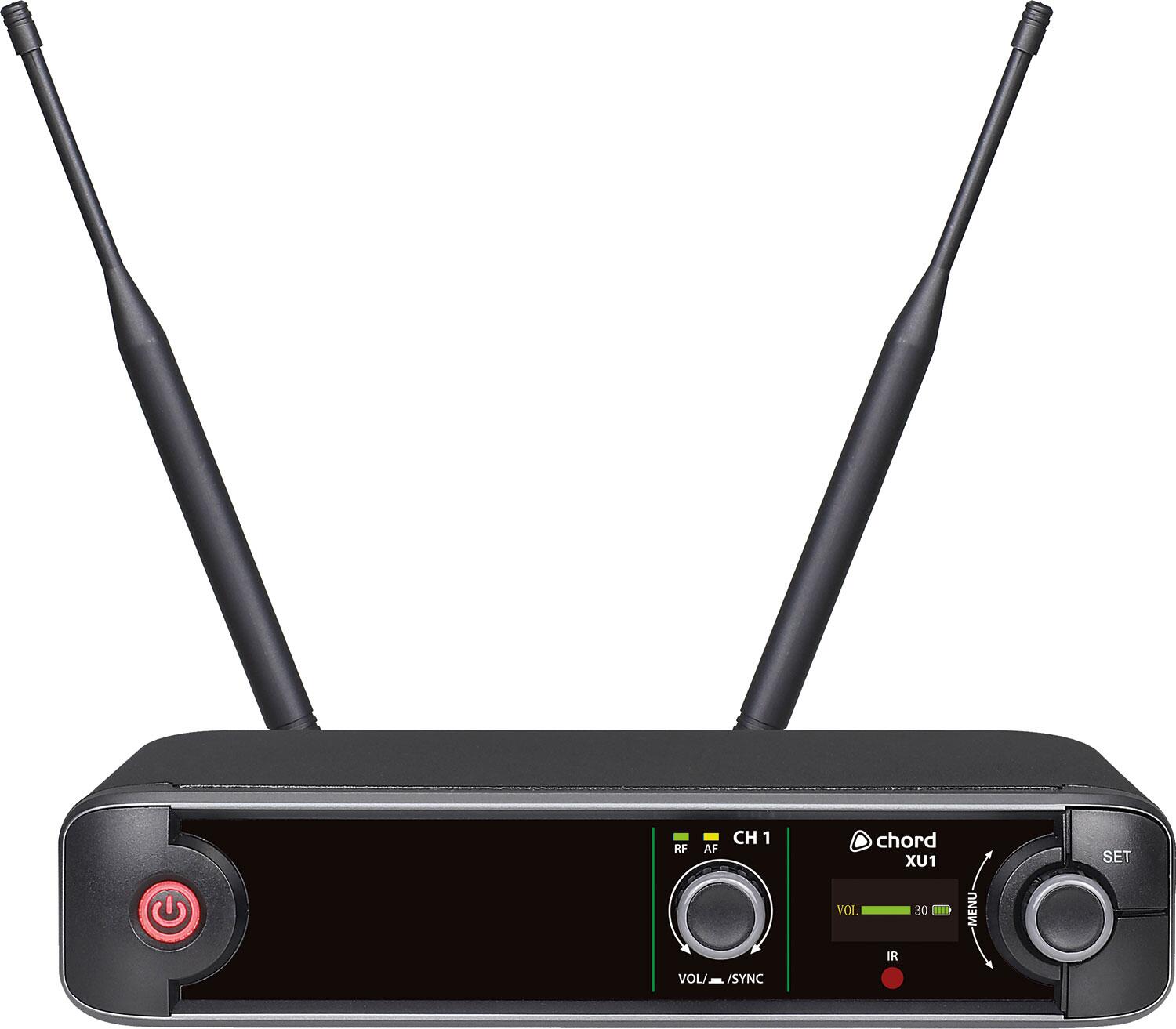 Chord XU1 Handheld UHF Microphone System receiver