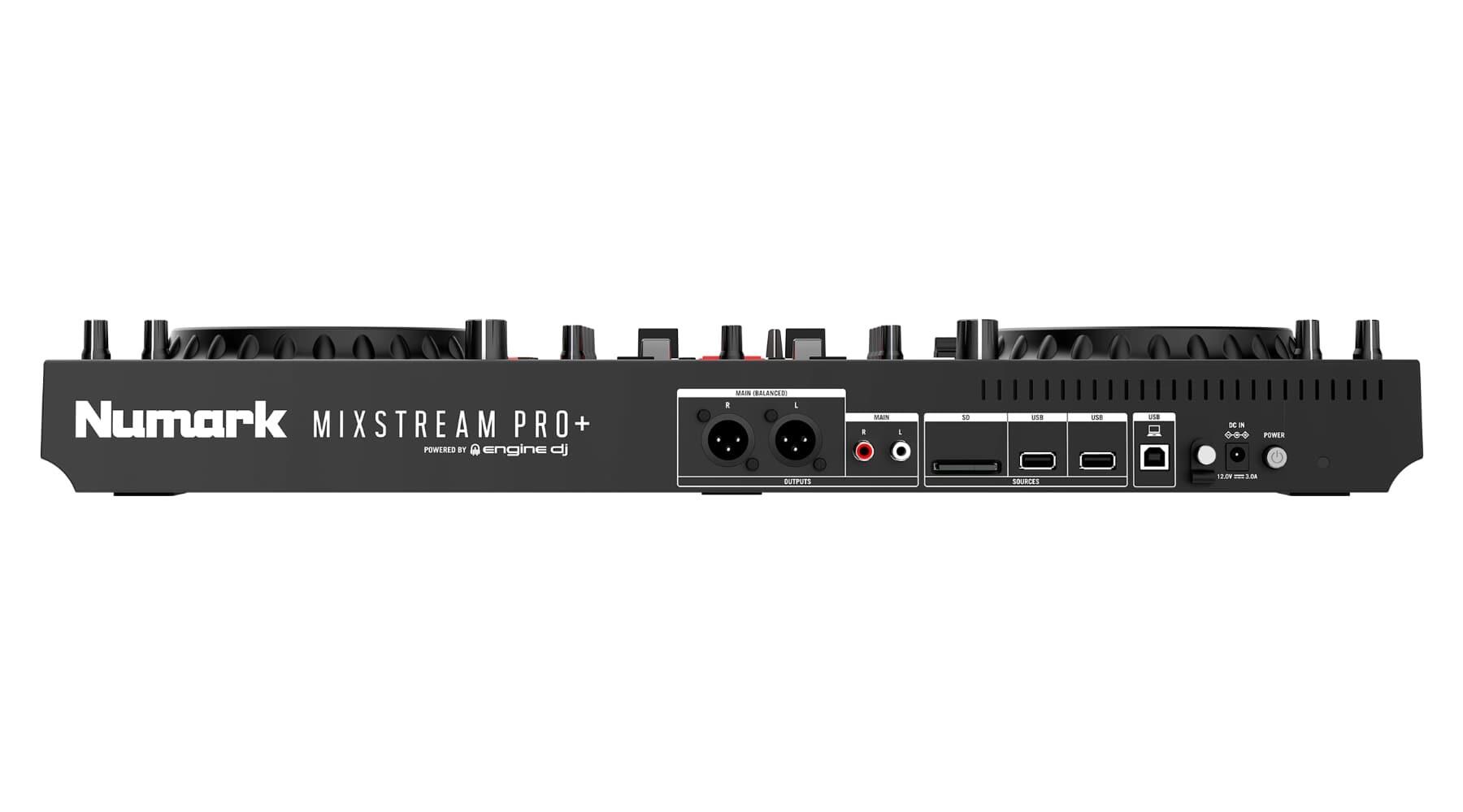 Numark Mixstream Pro + rear