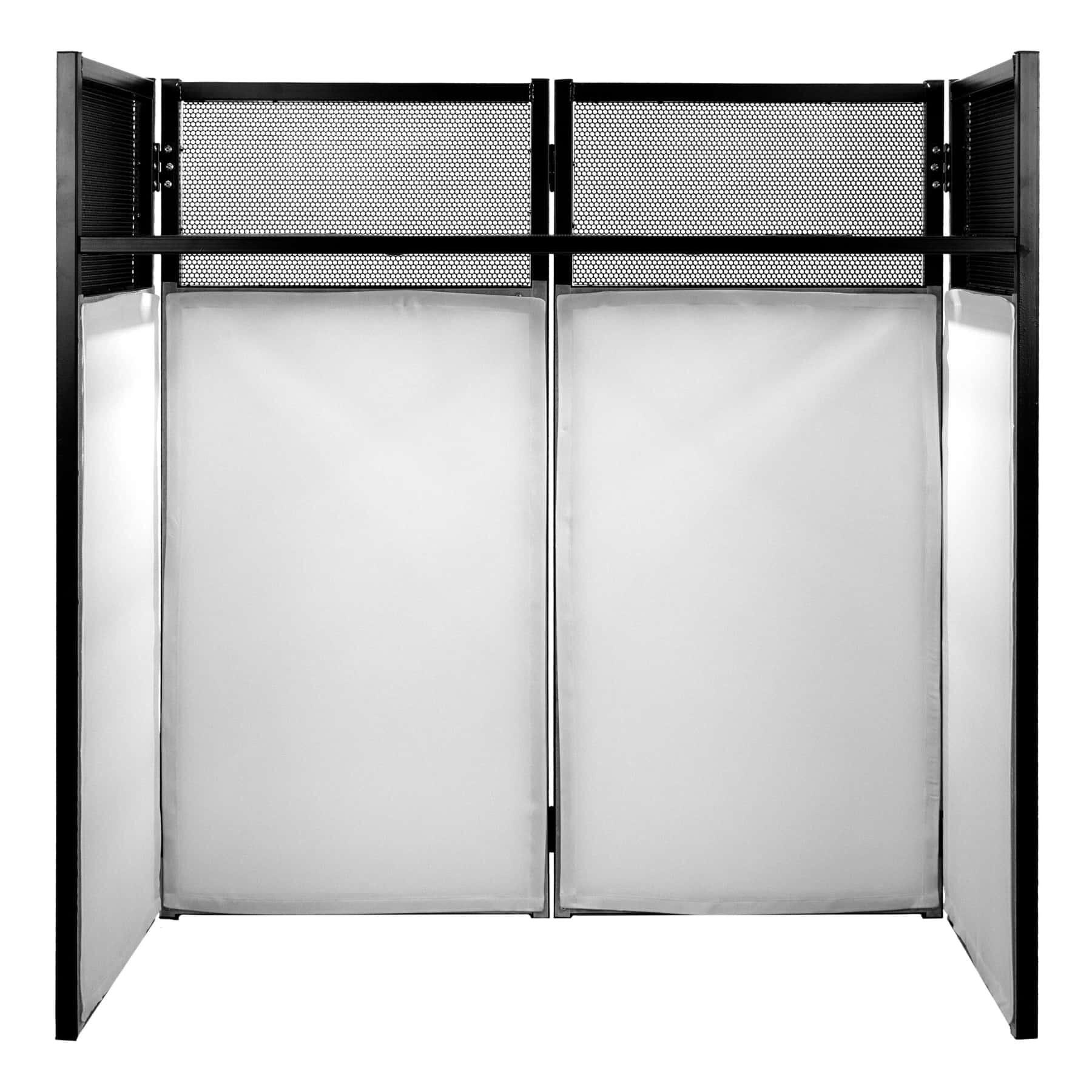 BoomToneDJ DJ Desk White rear
