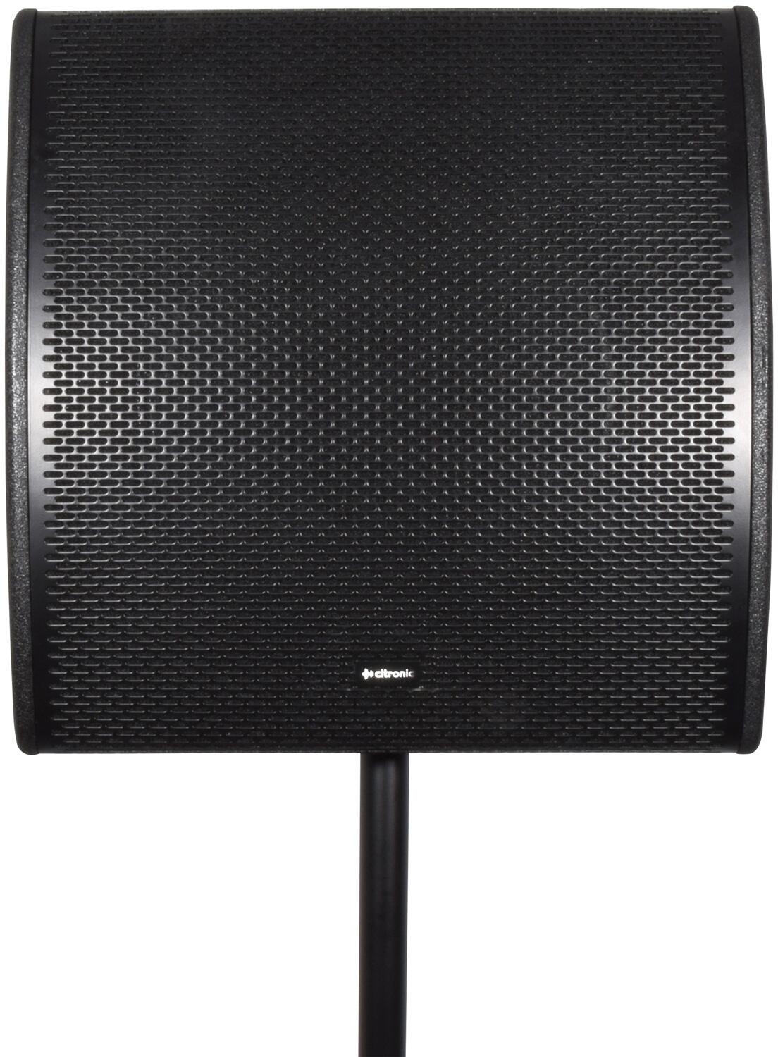 Citronic CM15A Active Wedge Speaker on pole front