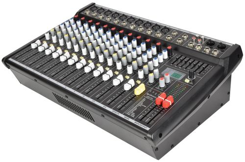 Citronic CSP-714 powered mixer 700W angle