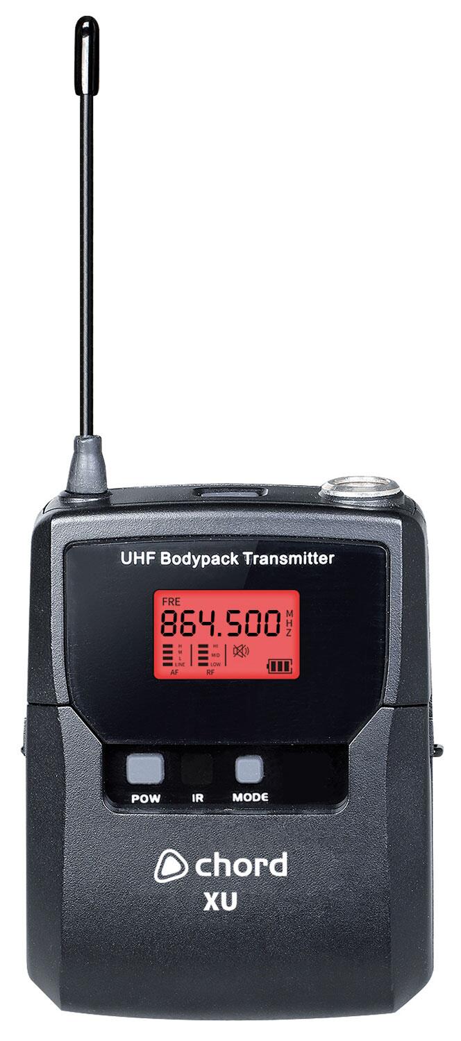 Chord XU1 Bodypack UHF Microphone System transmitter