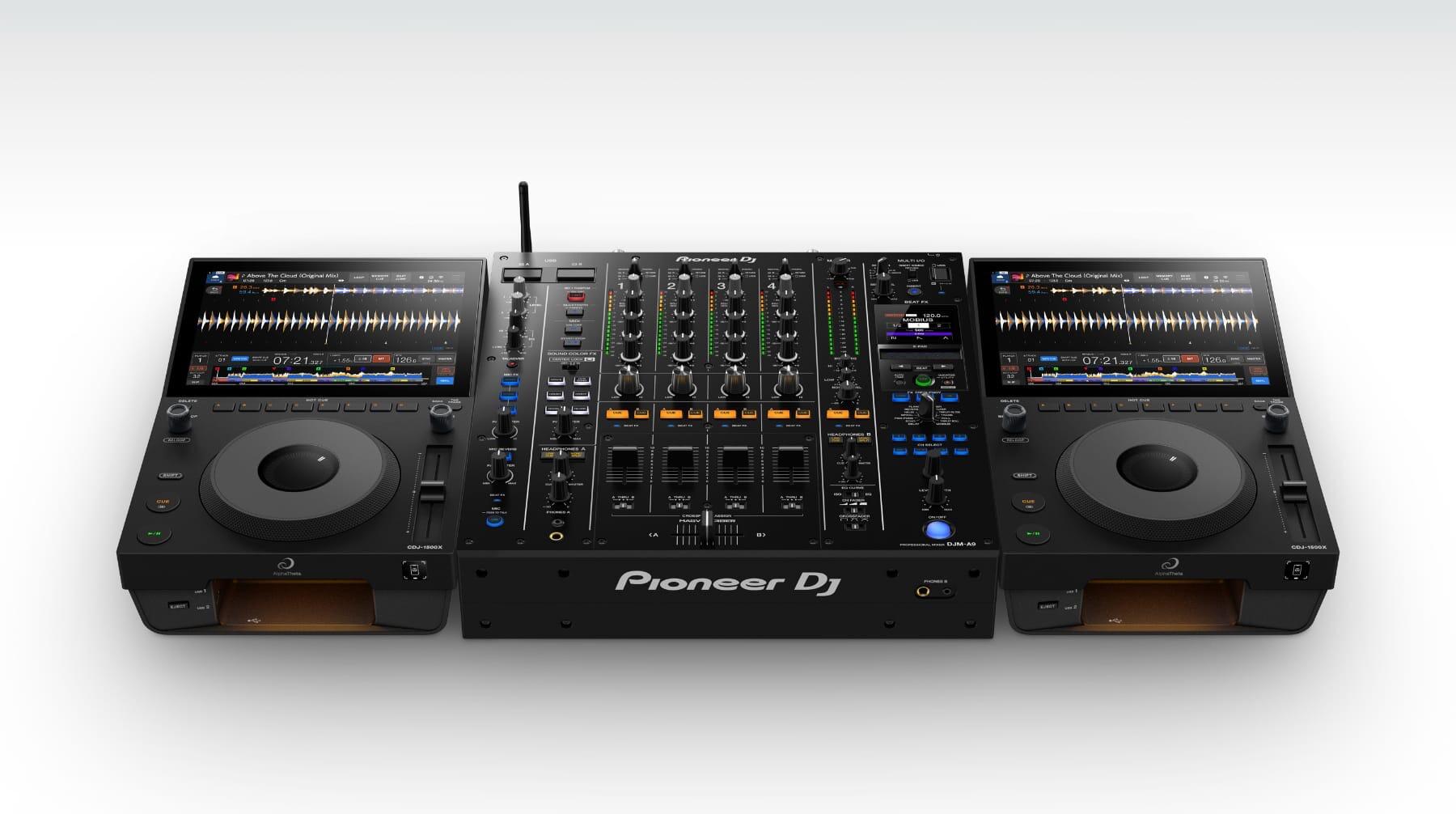 AlphaTheta CDJ-1500X & DJM-A9 system