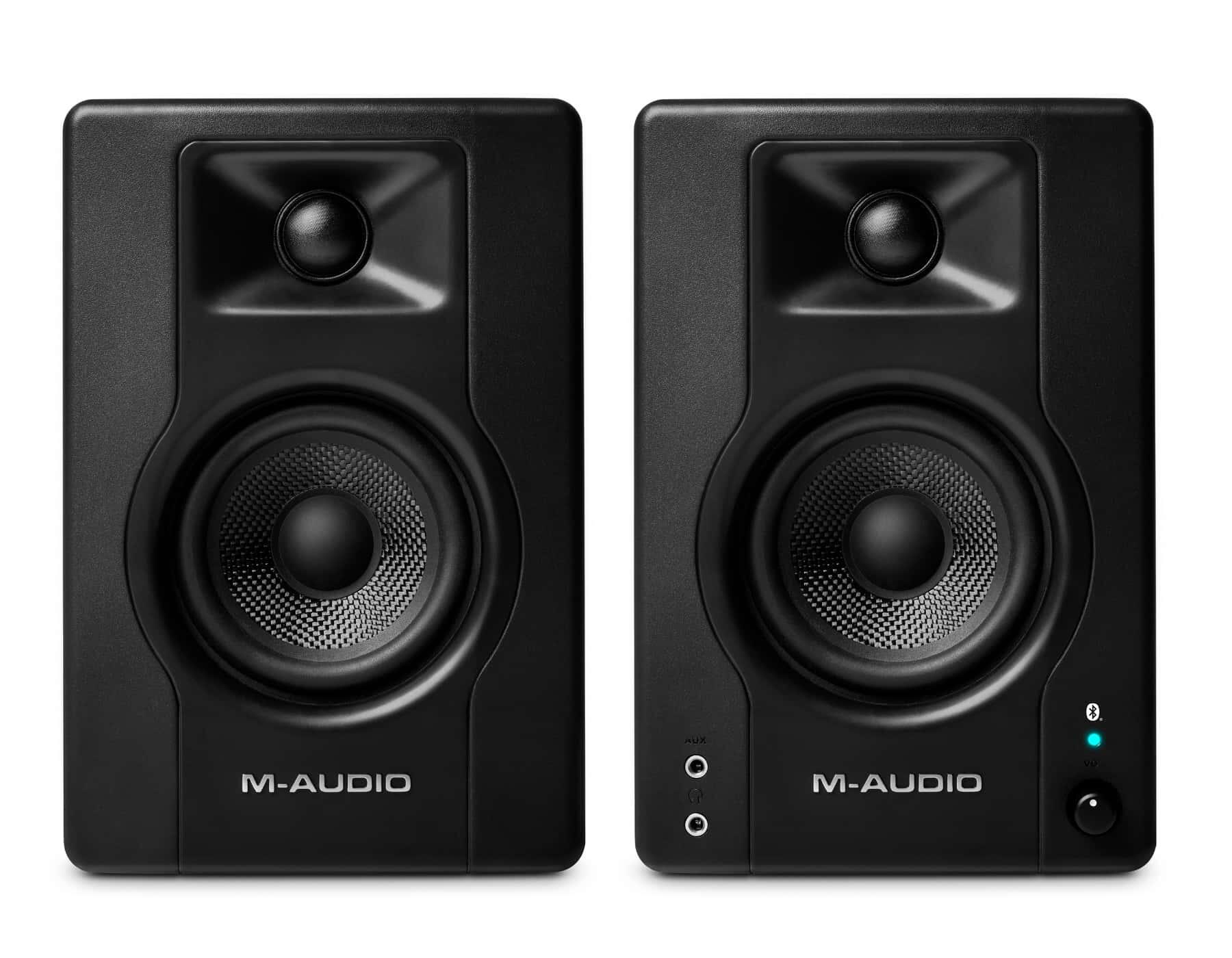 M Audio BX3 BT speakers front