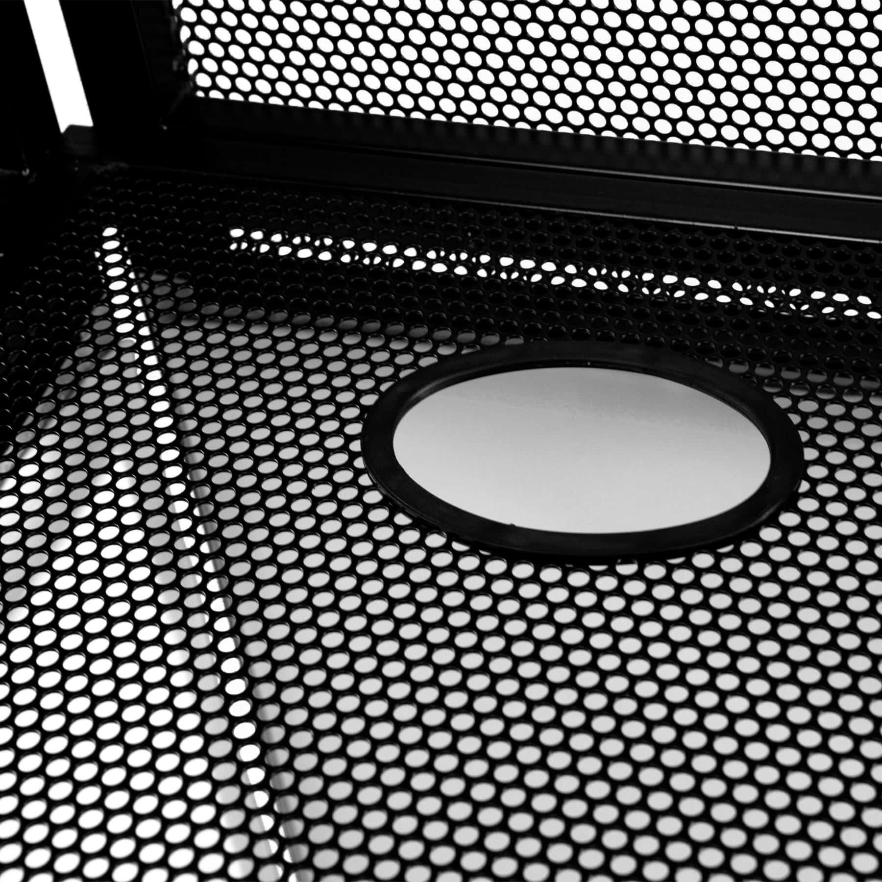 BoomToneDJ DJ Desk White cable tidy