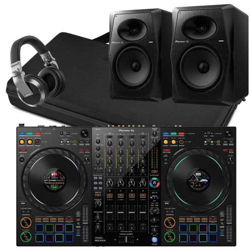 Pioneer DJ DDJ-FLX10 & VM-80 DJC Bag Bundle