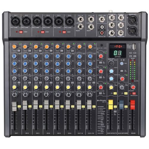 Citronic CMC-14 Live Mixing Console top