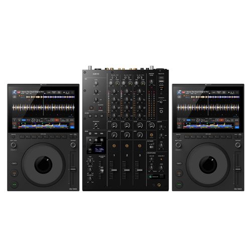 AlphaTheta CDJ-1500X & DJM-V5 package