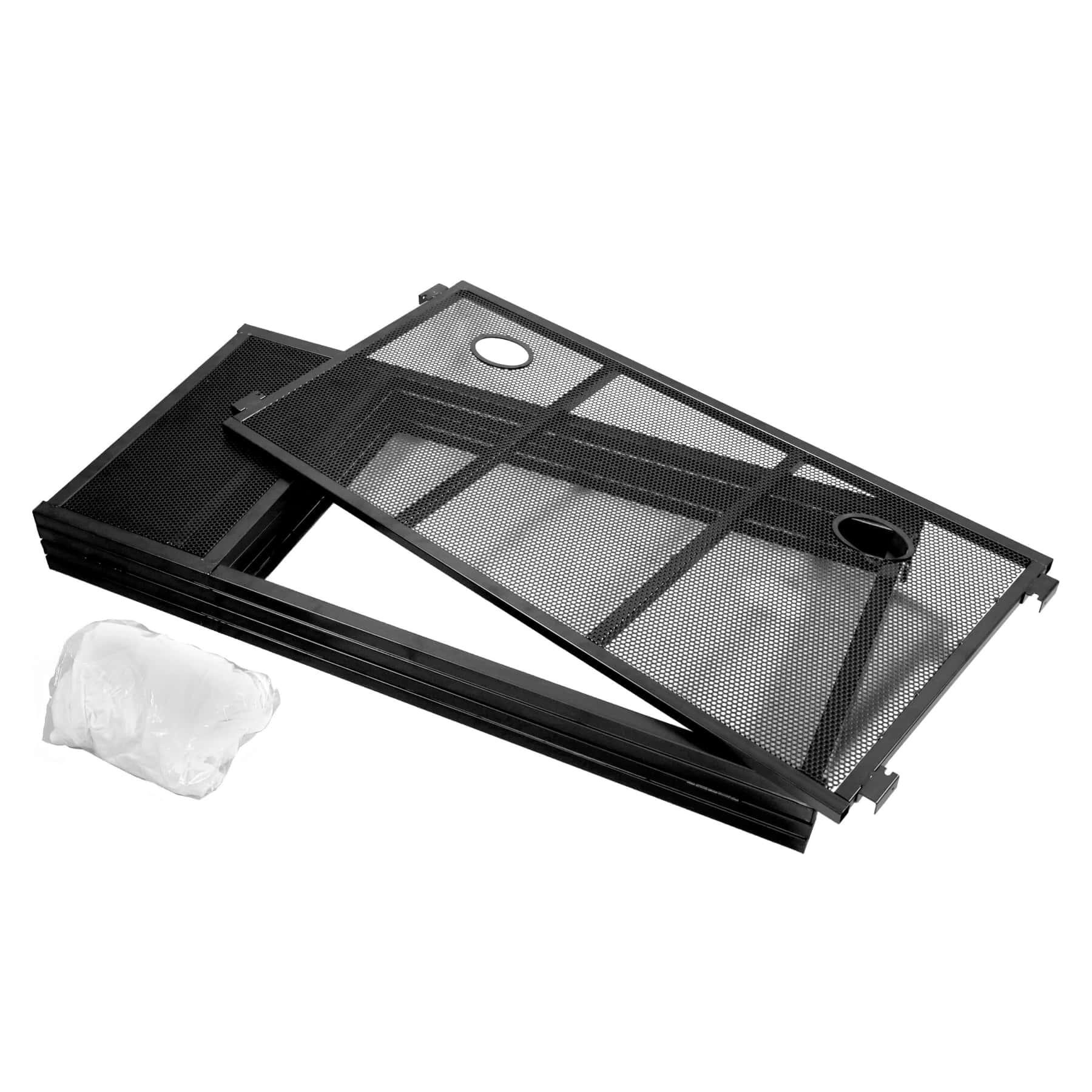 BoomToneDJ DJ Desk White disassembled