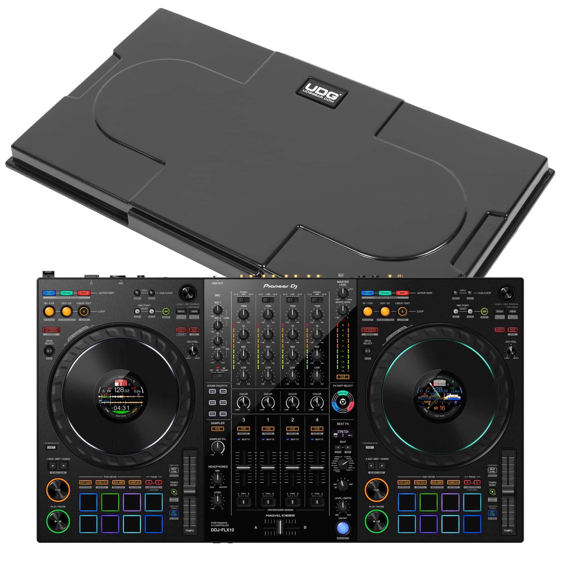 Pioneer DJ DDJ-FLX10 & UDG Cover Package