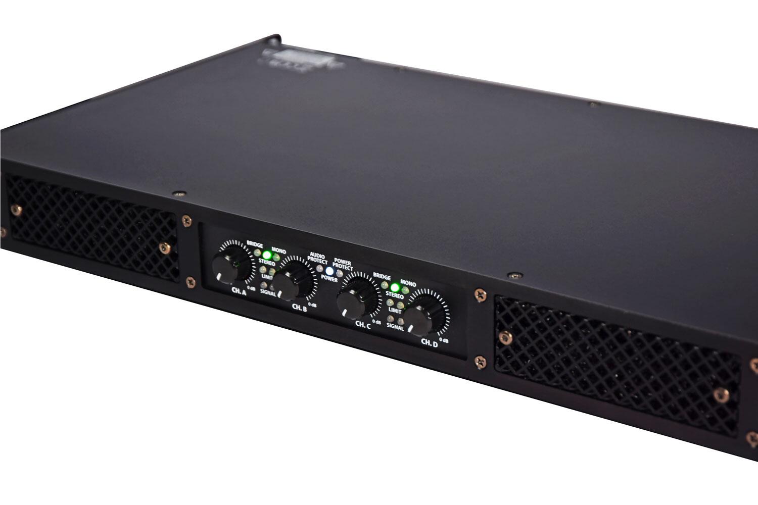Citronic D4350 Quad Amplifier angle