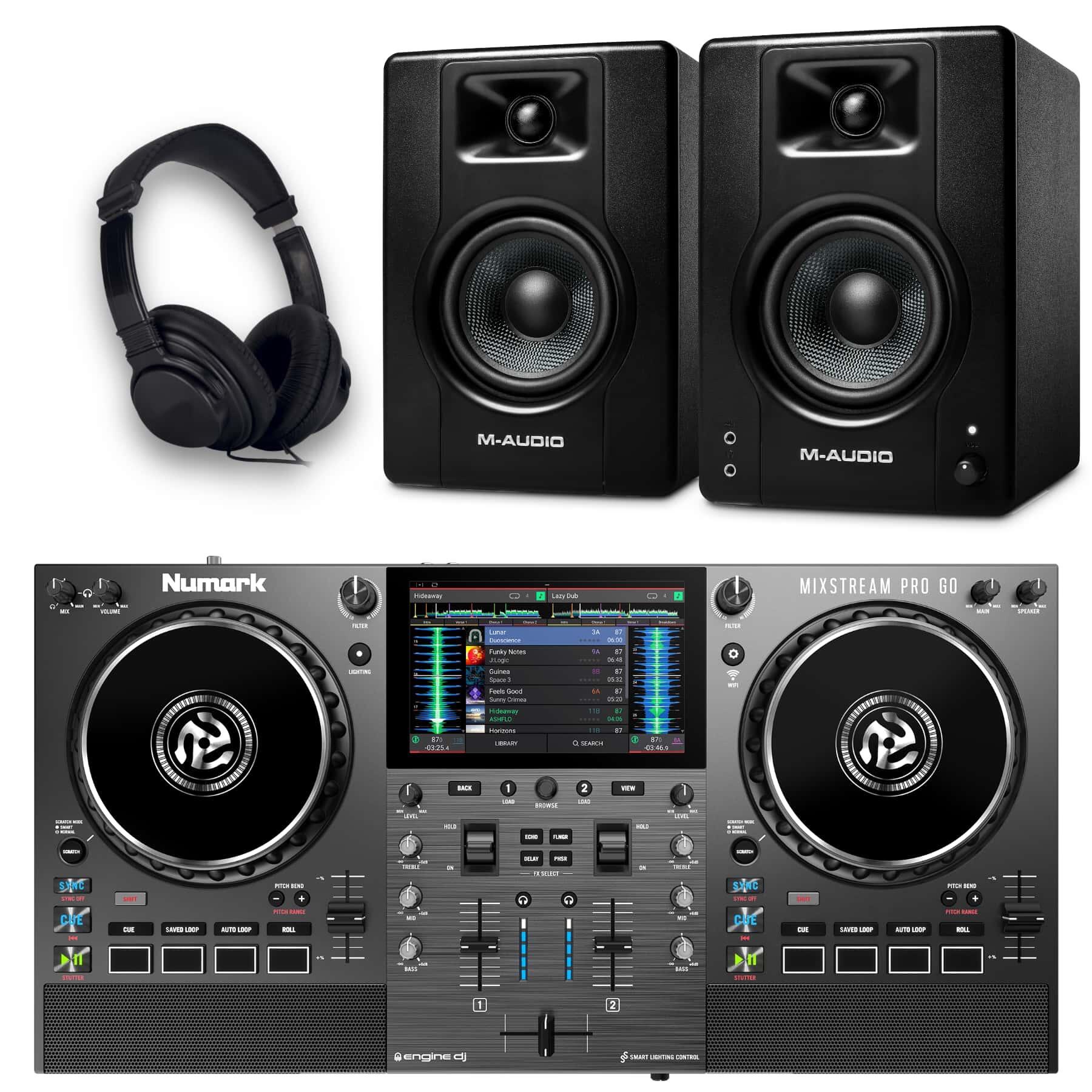 Numark Mixstream Pro Go & BX4 Bundle