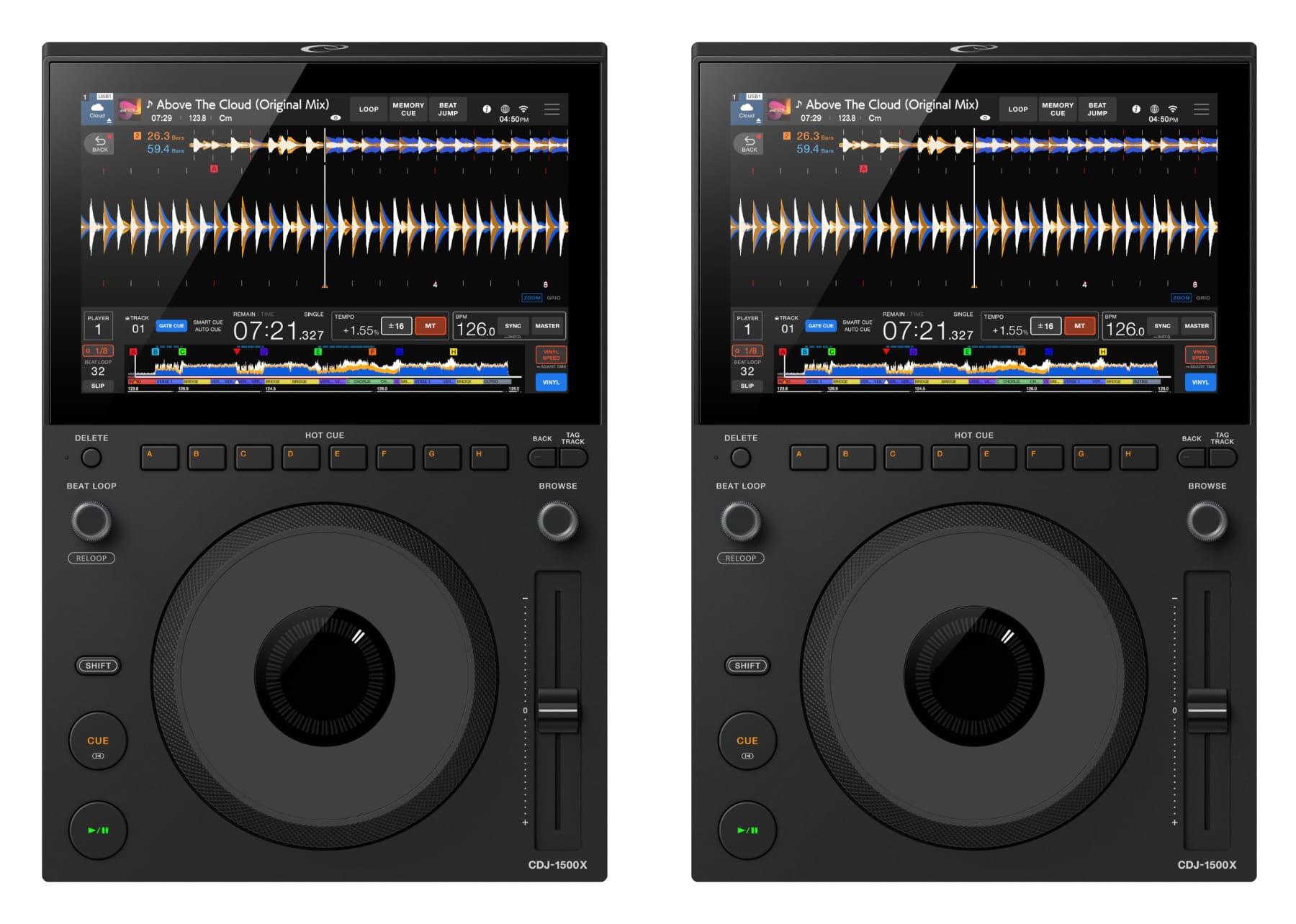 AlphaTheta CDJ-1500X Pair
