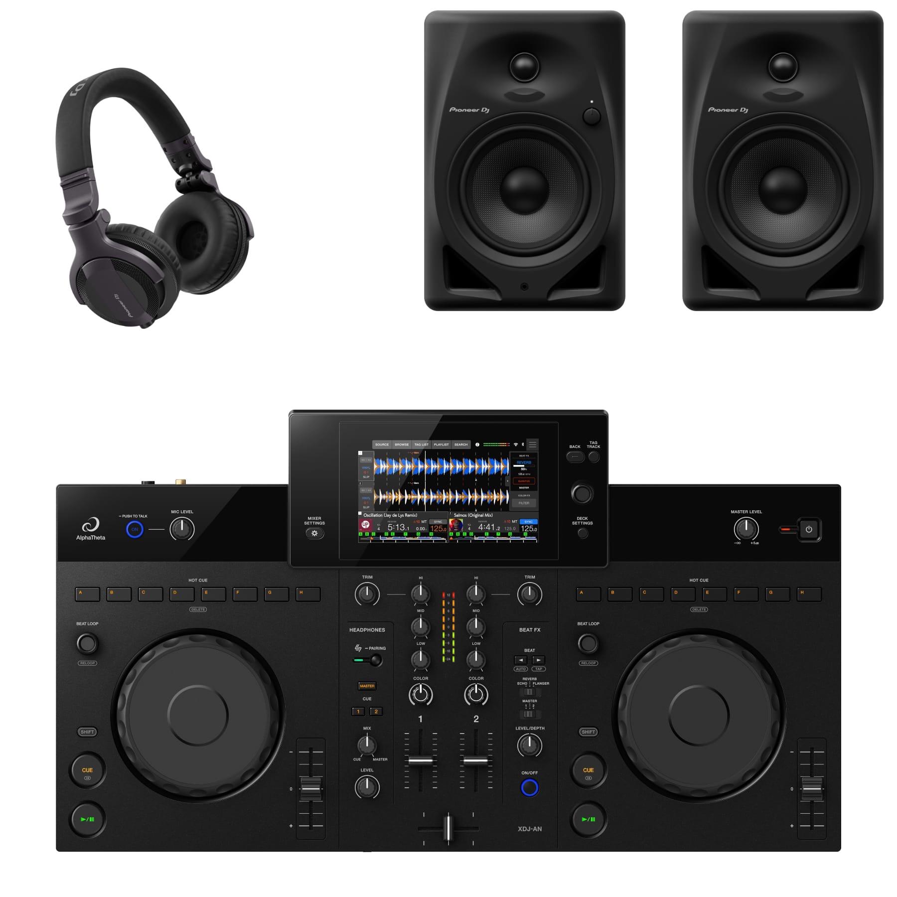 AlphaTheta XDJ-AN & DM-50D Package