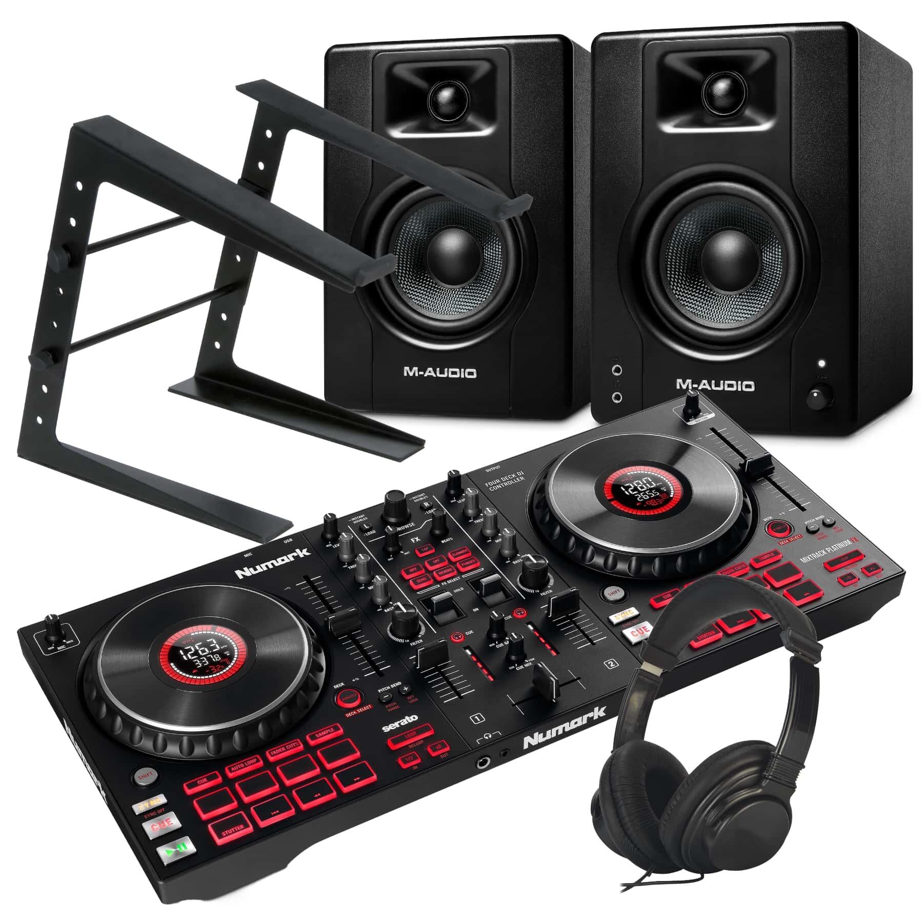 Numark Mixtrack Platinum FX & BX4 Bundle