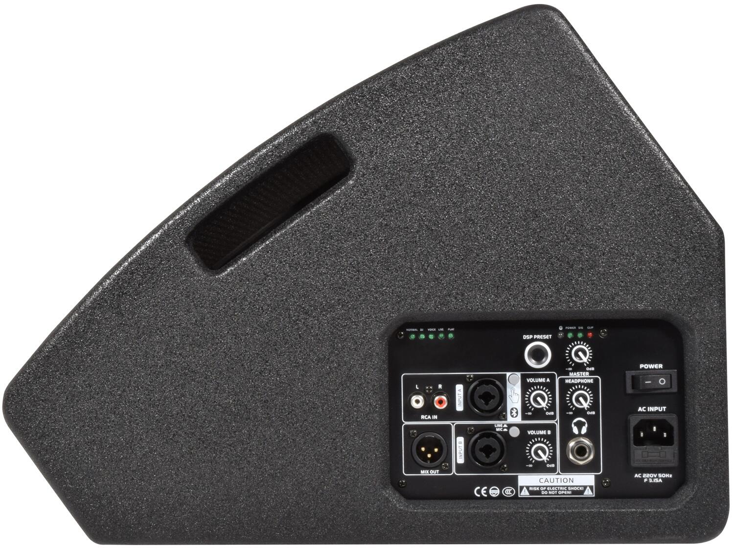 Citronic CM12A Active Wedge Speaker side