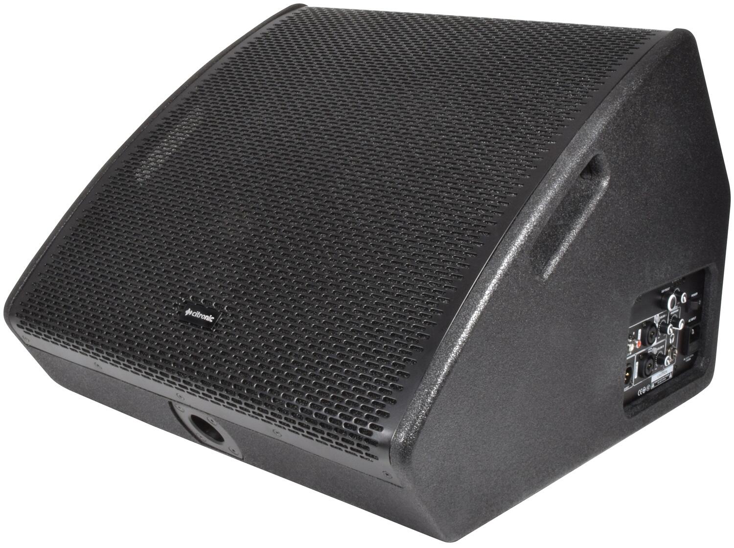 Citronic CM15A Active Wedge Speaker angle