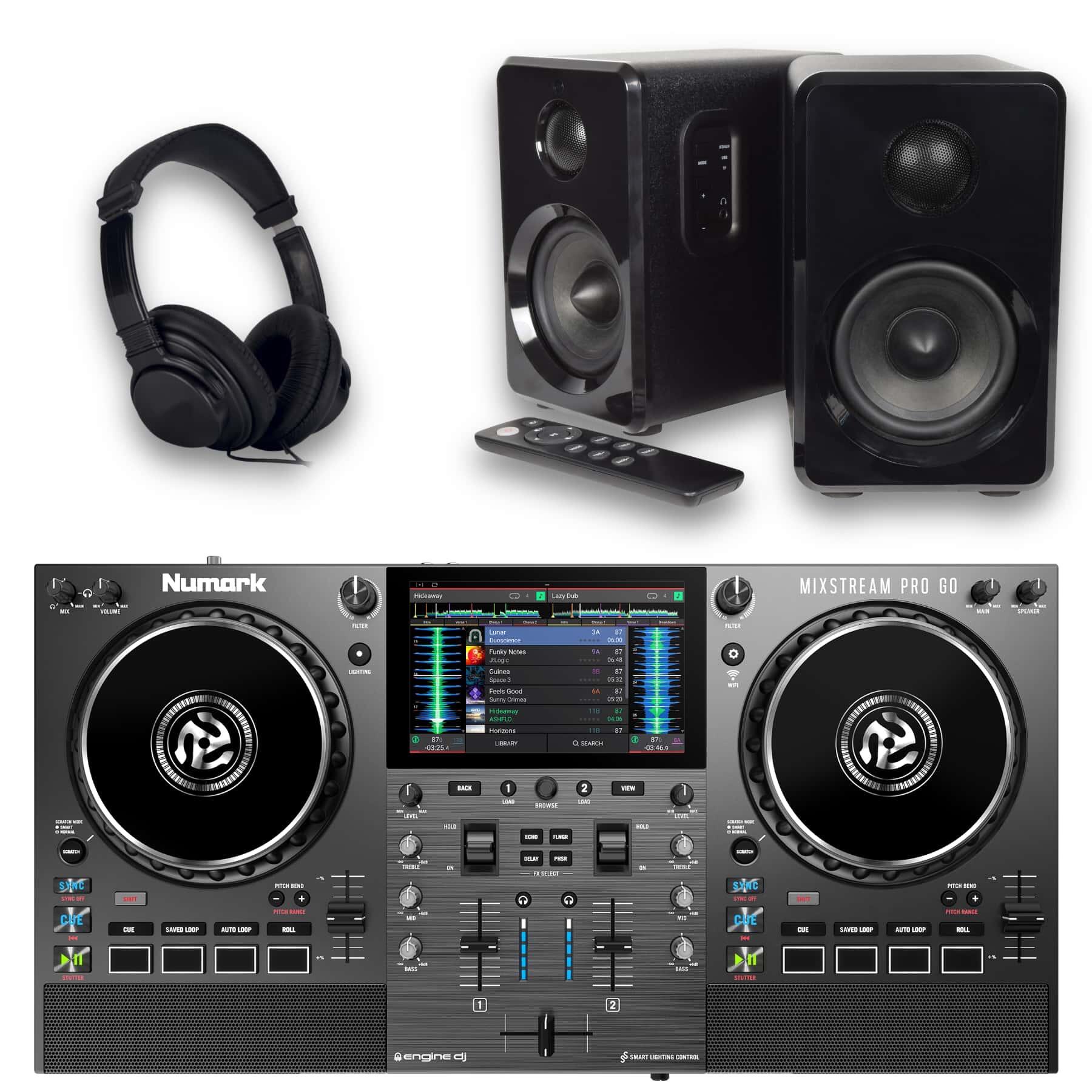 Numark Mixstream Pro Go & AV:Link Bundle