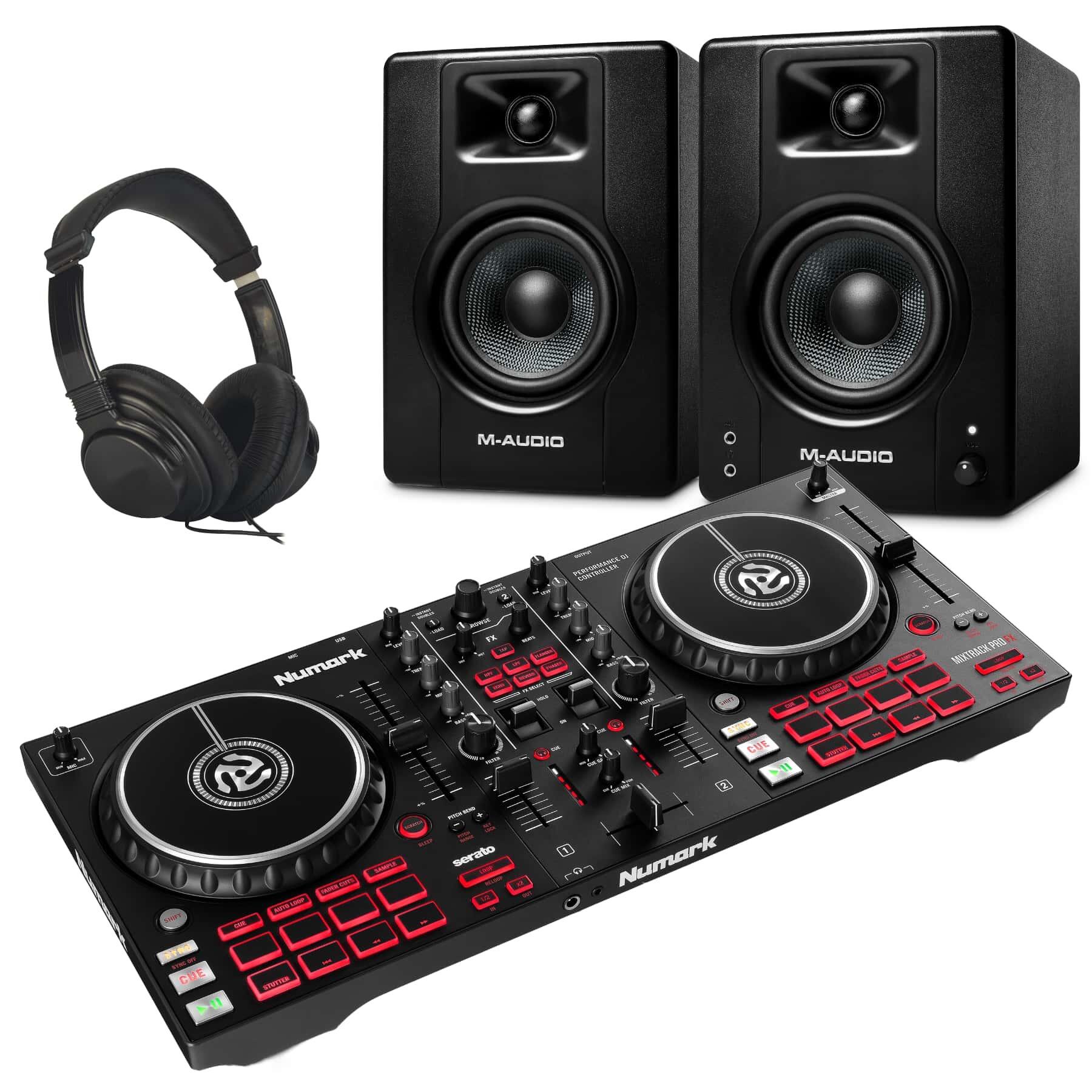 Numark Mixtrack Pro FX & BX4 Package