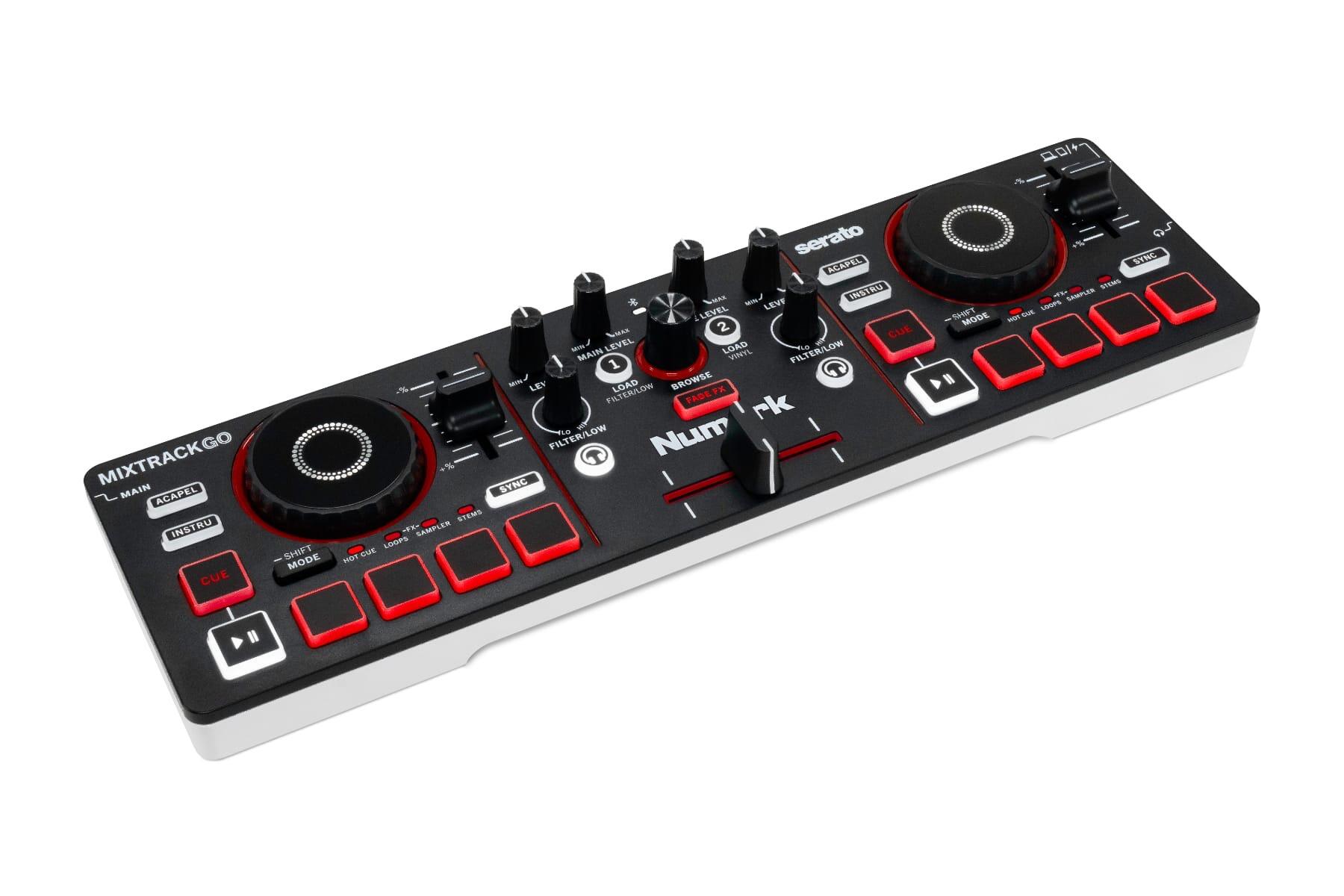 Numark MixTrack Go right angle
