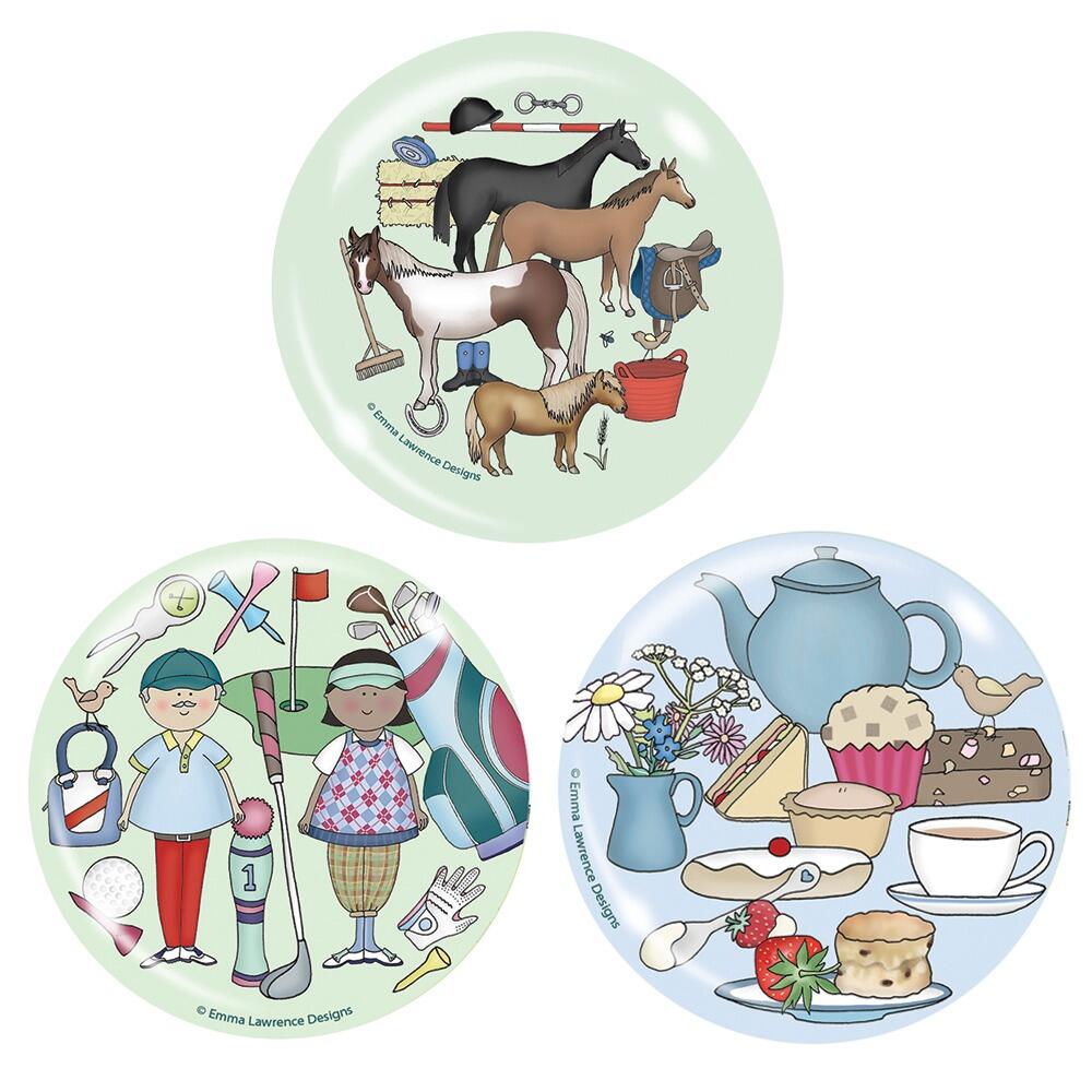 Kitchen Magnet Gifts | Emma Lawrence UK Designer Fridge Magnets. UK Made with Pride