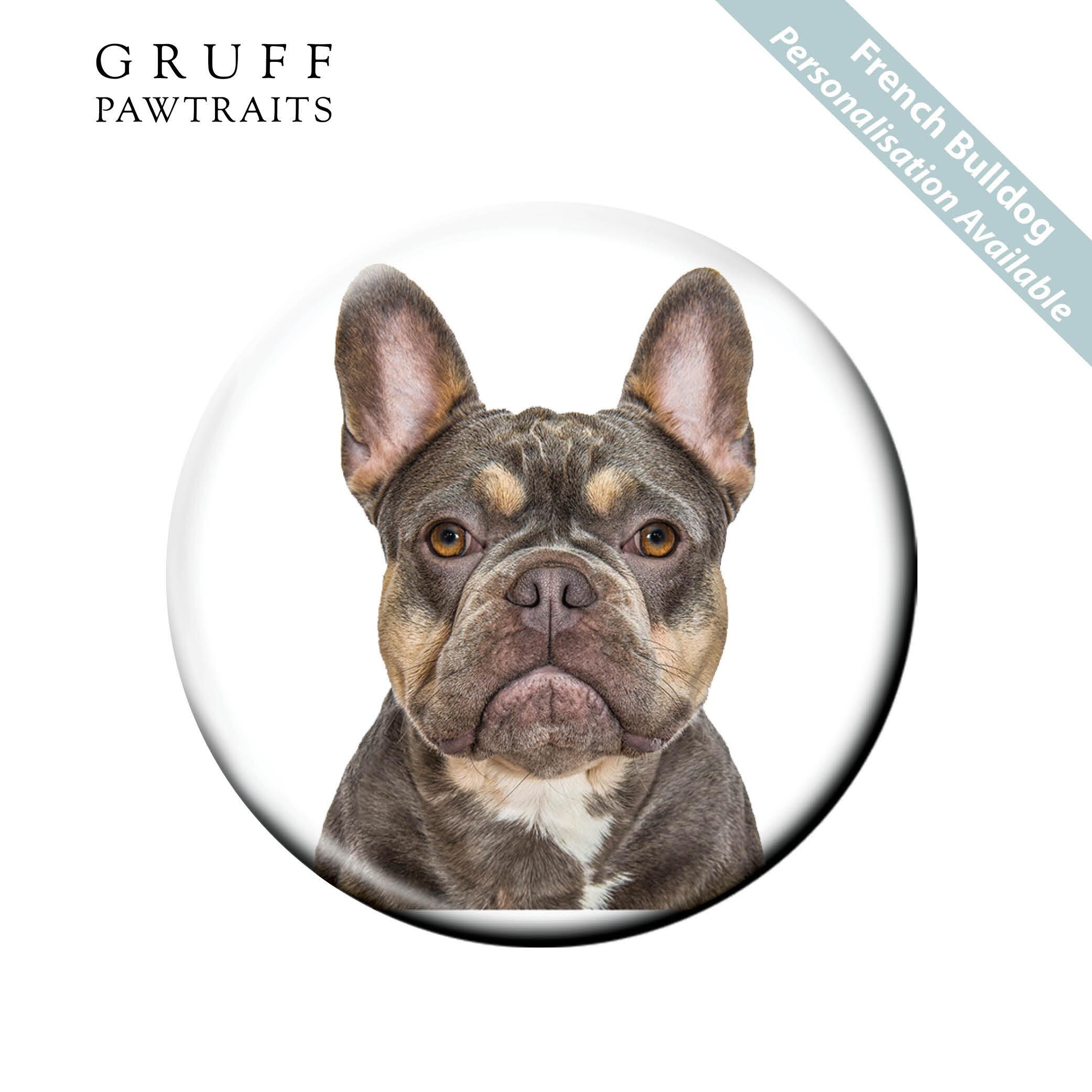 Bulk Fridge Magnets | Stunning French Bulldog Fridge Magnets by Gruff Pawtraits. Wholesale Prices