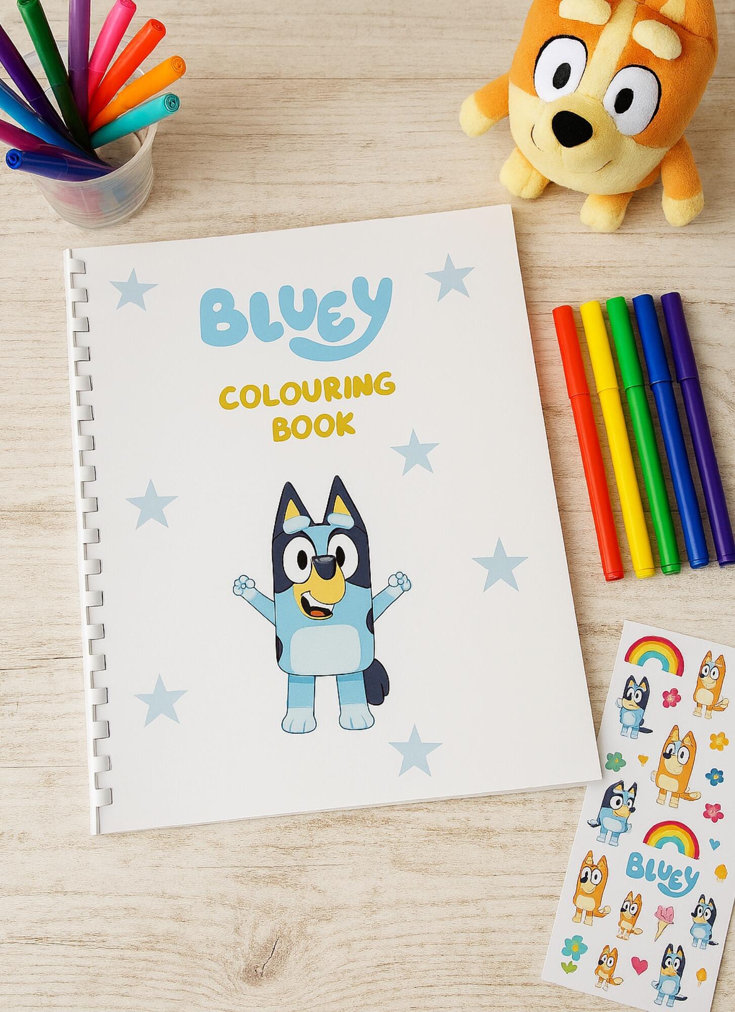 Bluey Children's colouring book